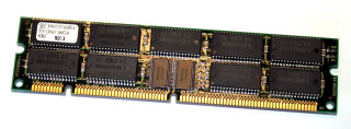 128 MB EDO DIMM 168-pin 3.3V Buffered ECC  Samsung KMM372F1600BK-6