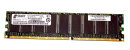 256 MB DDR-RAM 184-pin PC-2700U ECC-Memory CL2.5  Smart Modular SG5723285D8D6CLSH2