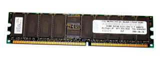 512 MB DDR-RAM 184-pin PC-2100R Registered-ECC  Elpida HB54A5129F1U-B75B