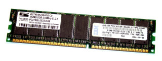 512 MB DDR-RAM 184-pin PC-2700 ECC - Memory CL2.5  ProMOS V827464K24SATG-C0  IBM FRU 06P4061