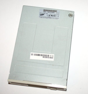 3,5" Disketten-Laufwerk (DD-Floppy 720kb / HD-Floppy 1,44 MB) Samsung SFD-321B /EF  Frontblende: beige