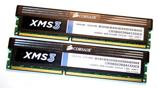 8 GB DDR3-RAM (2x4GB) 240-pin PC3-10600U XMS3-Memory Corsair CMX8GX3M2A1333C9 1.5V ver8.11