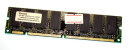 128 MB SD-RAM 168-pin PC-133U non-ECC CL2  Siemens SIE1664133G07MV-TW-A3B16D