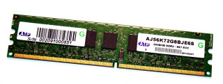 2 GB DDR2-RAM 240-pin 2Rx8 PC2-5300E  ECC-Memory CL5  ATP AJ56K72G8BJE6S