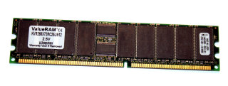 512 MB DDR-RAM PC-2100R CL2.5 Registered-ECC Kingston KVR266X72RC25L/512   9965127