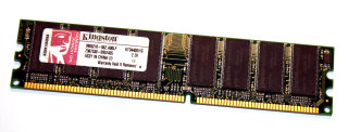 1 GB DDR-RAM 184-pin PC-2100U non-ECC   Kingston KTD4400/1G   9905216