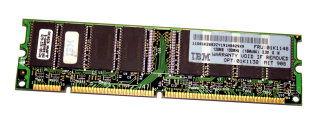 128 MB SD-RAM 168-pin PC-100  non-ECC  CL3  Mitsubishi MH16S64BAMD-8