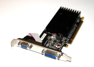 PCIe-Videocard MSI N8400GS-D512H  nVidia GeForce 8400GS  512 MB DDR2   VGA + DVI
