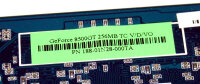 PCIe-Grafikkarte  GeForce 8500 GT   256 MB DDR2   VGA +...
