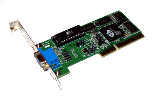 AGP-Grafikkarte ATI Rage Pro Turbo 3D AGP 2x (3,3V) 8MB SD-RAM   P/N 102-G0102-00