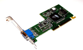 AGP-Videocard ATI Rage XL 3D AGP 2x (3,3V) 8MB SD-RAM   P/N 1025-35010