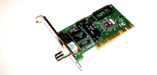 PCI-Netzwerkkarte 10 Mb/s  Realtek RTL8029AS  PCI  RJ45 + BNC