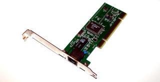 PCI Netzwerkkarte 10/100 Mb/s  Teledat EN1207F-TX  PCI  RJ45