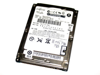 80 GB IDE - Harddisk 2,5" 44-pin Notebook-HDD  Fujitsu MHV2080AT