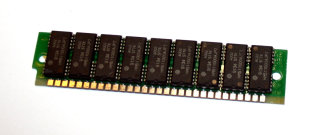 1 MB Simm 30-pin 70 ns Parity 9-Chip 1Mx9  Chips: 9x Hitachi HM511000AJP7