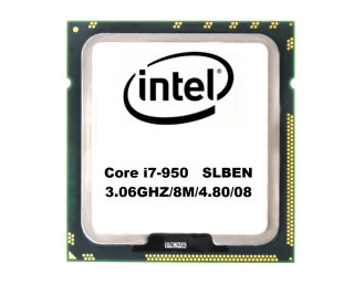 Slovenia Eradicate go shopping Intel CPU Core i7-950 SLBEN 4x 3.06GHz, 8MB Cache, 4 Cores, 8 Threads, €  20,59
