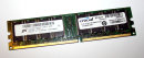 1 GB DDR-RAM 184-pin PC-2700U non-ECC CL2.5  Micron...