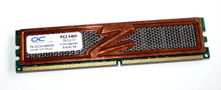 2 GB DDR2-RAM 240-pin PC2-6400U non-ECC  CL5  Vista Upgarde  OCZ OCZ2VU8004GK  