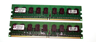 2 x 1 GB Kingston memory KFJ-E50/2G 2 GB 