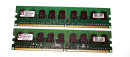 2 GB DDR2-RAM (2x1GB) 240-pin ECC-Memory PC2-4200E...