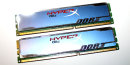 4 GB DDR3 RAM-Kit (2x 2 GB) 240-pin PC3-10600U HyperX...