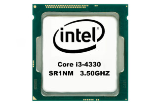 CPU Intel Core i3-4330 SR1NM Dual-Core 2x 3.50GHz, 4 Threats,  4MB Cache Sockel LGA1150, 4.Gen