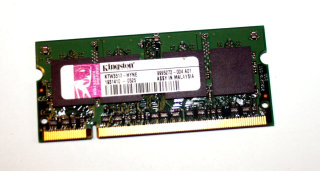 512 MB DDR2 RAM 200-pin SO-DIMM PC2-3200S  Kingston KTW3517-HYNE
