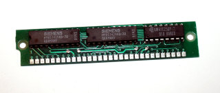 256 kB Simm 30-pin 70 ns 3-Chip 256kx9  (Chips: 2x Siemens HYB514256B-70 + 1x Samsung KM41C256P-7)