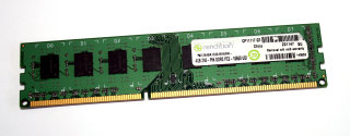 4 GB DDR3-RAM 240-pin PC3-10600U non-ECC  Rendition RM51264BA1339.16FM