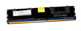 2 GB DDR2-RAM 240-pin ECC Fully Buffered 2Rx8 PC2-5300F Nanya NT2GT72U8PD1BD-3C