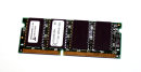 64 MB EDO SO-DIMM 144-pin 60ns 3.3V   Mitsubishi MH8V6445AZJJ-6S