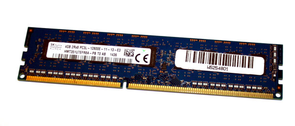 SK HYNIX HMT41GS6BFR8A PB N0 AA 8 GB 2RX8 PC3L 12800S 1600 MHz memoria