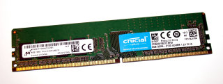 8 GB DDR4-RAM 288-pin 1Rx8 PC4-17000 non-ECC 2133MHz 1,2V CL15  Crucial CT8G4DFS8213.8FB1