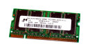 64 MB DDR-RAM 200-pin SO-DIMM PC-2100S CL2.5 Micron...