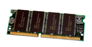32 MB EDO SO-DIMM 144-pin 3,3V Laptop-Memory 60ns  (4-Chip single-sided)