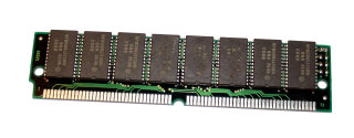 16 MB EDO-RAM  non-Parity 60 ns PS/2-Simm  Chips:8x Hitachi HM5117805BJ6