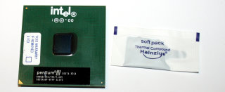Intel Pentium III Prozessor 800 MHz, Socket 370  SL3Y2  Coppermine-Core, 256kB Cache, 133 MHz FSB, 1.65V