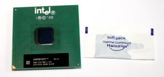 Intel Celeron Prozessor 800 MHz, Socket 370  SL54P  Coppermine-Core, 128kB Cache, 100 MHz FSB, 1.75V