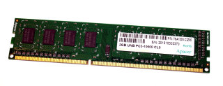 2 GB DDR3 RAM 240-pin PC3-10600U nonECC  CL9   Apacer 76.A153G.C3Z0C