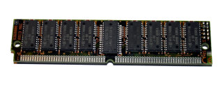32 MB FPM-RAM Parity 72-pin PS/2 FastPage 60 ns Chips: 16x Hyundai HY5117400BJ-60 + 2x Samsung KM44C4103CK6