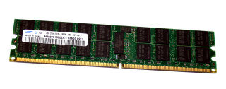 4 GB DDR2-RAM 240-pin Registered-ECC PC2-5300P CL5  Samsung M393T5160QZA-CE6Q0