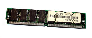 32 MB EDO-RAM 72-pin non-Parity PS/2 Simm 60 ns  Chips:16x LG Semicon GM71V17403BJ6