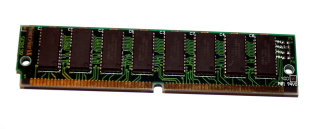 32 MB EDO-RAM 72-pin non-Parity PS/2 Simm 60 ns  Chips:16x OKI M5117405D-60SJ