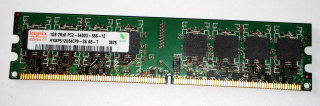 1 GB DDR2-RAM 240-pin 2Rx8 PC2-6400U non-ECC   Hynix HYMP512U64CP8-S6 AB-T