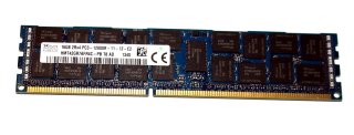 16 GB DDR3-RAM 240-pin Registered ECC 2Rx4 PC3-12800R  Hynix HMT42GR7AFR4C-PB T8 AD