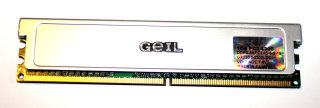 1 GB DDR2-RAM 240-pin PC2-5300U CL5  non-ECC 1.8V  GEIL GX22GB5300LDC