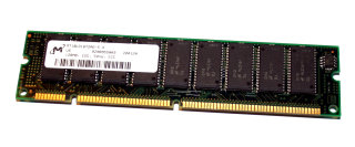 128 MB 168-pin EDO-DIMM 3.3V  50 ns  Unbuffered-ECC  Micron MT18LD1672AG-5X