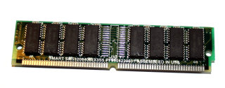32 MB EDO-RAM 72-pin PS/2 Memory non-Parity 60 ns  8Mx32  Smart Modular SM532084082X3S5