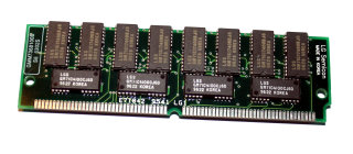 32 MB FPM-RAM 72-pin PS/2 Parity-Memory 60 ns   LG Semicon GMM7368100BS6