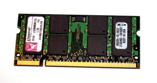 1 GB DDR2 RAM 200-pin SO-DIMM PC2-4200S  Kingston KTH-ZD8000A/1G   9905295